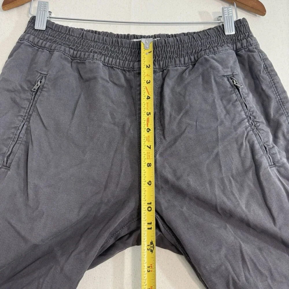 7 For All Mankind Ankle Pants Zipper Pocket Elastic Waist Soft Size 27 Women
